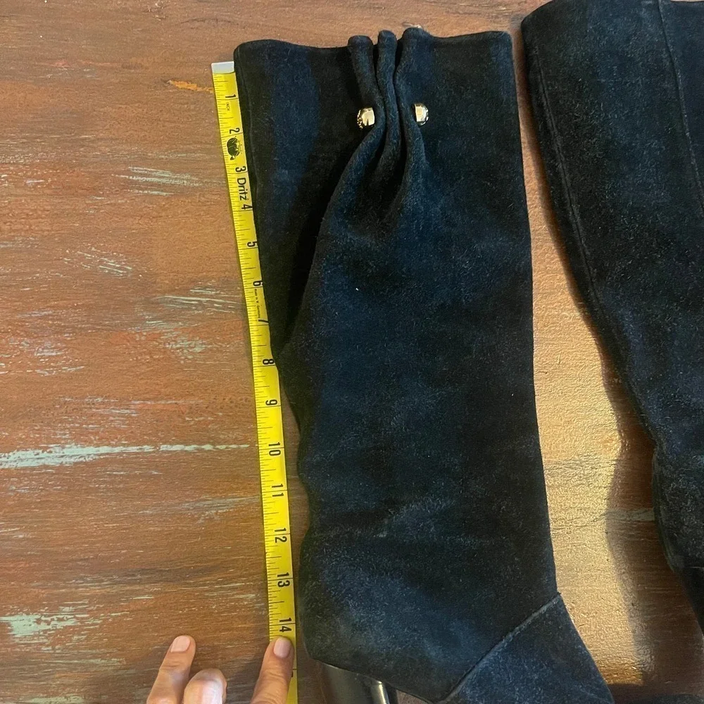 Tory Burch Women's Knee Length Suede Boots Size 7.5 M